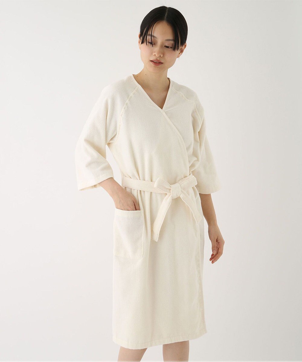 UCHINO エアリータッチ ラグランレディスローブ 