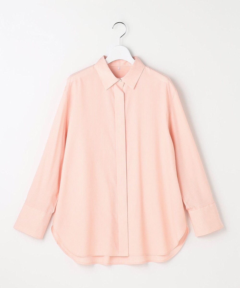 自由区 L ドレープブロード シャツブラウス 