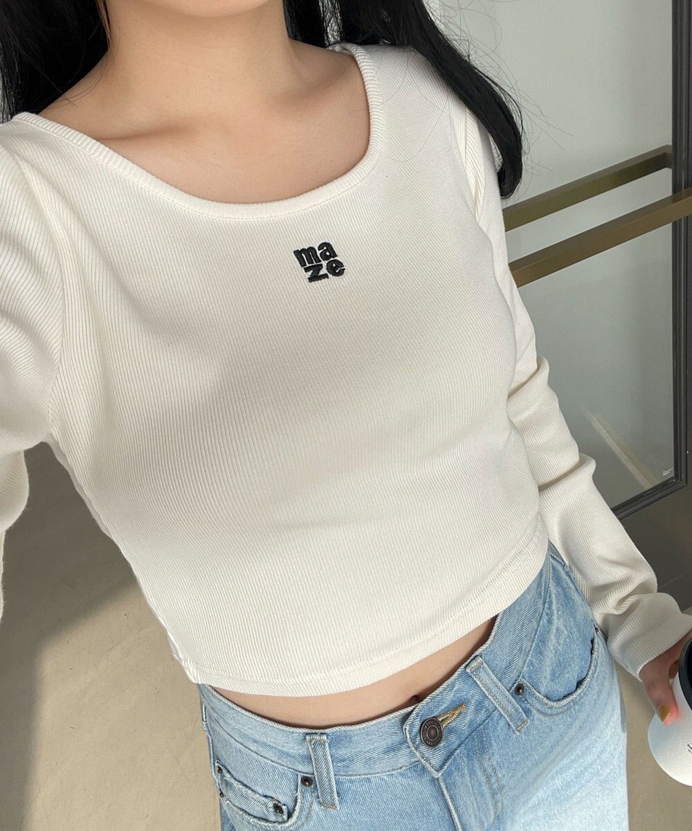 WEGO ヴィンテージウォッシュリブロンT 