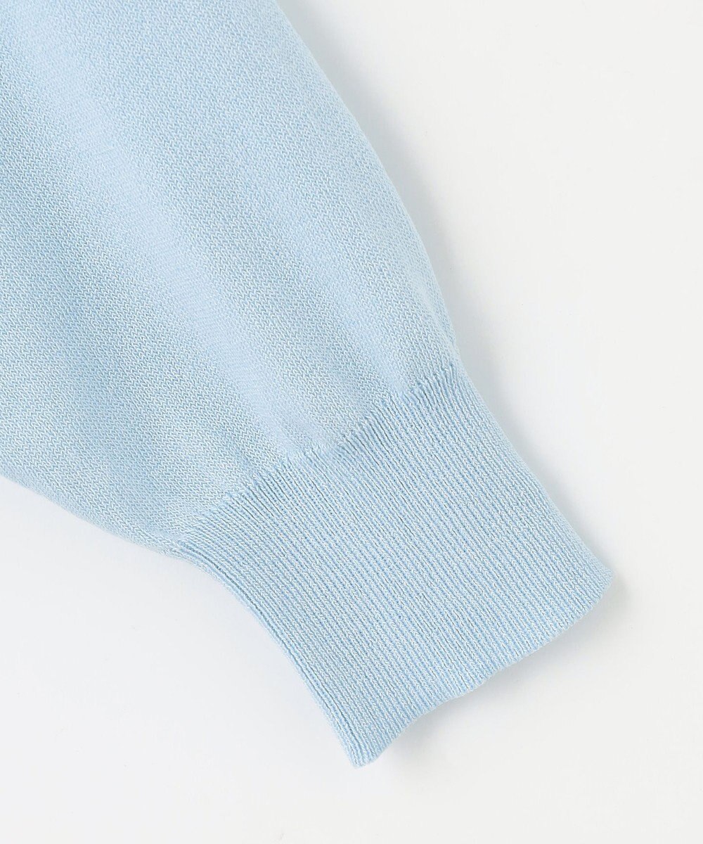 Feroux 【洗える・接触冷感・UVカット】ハートボタン7分袖 カーディガン 