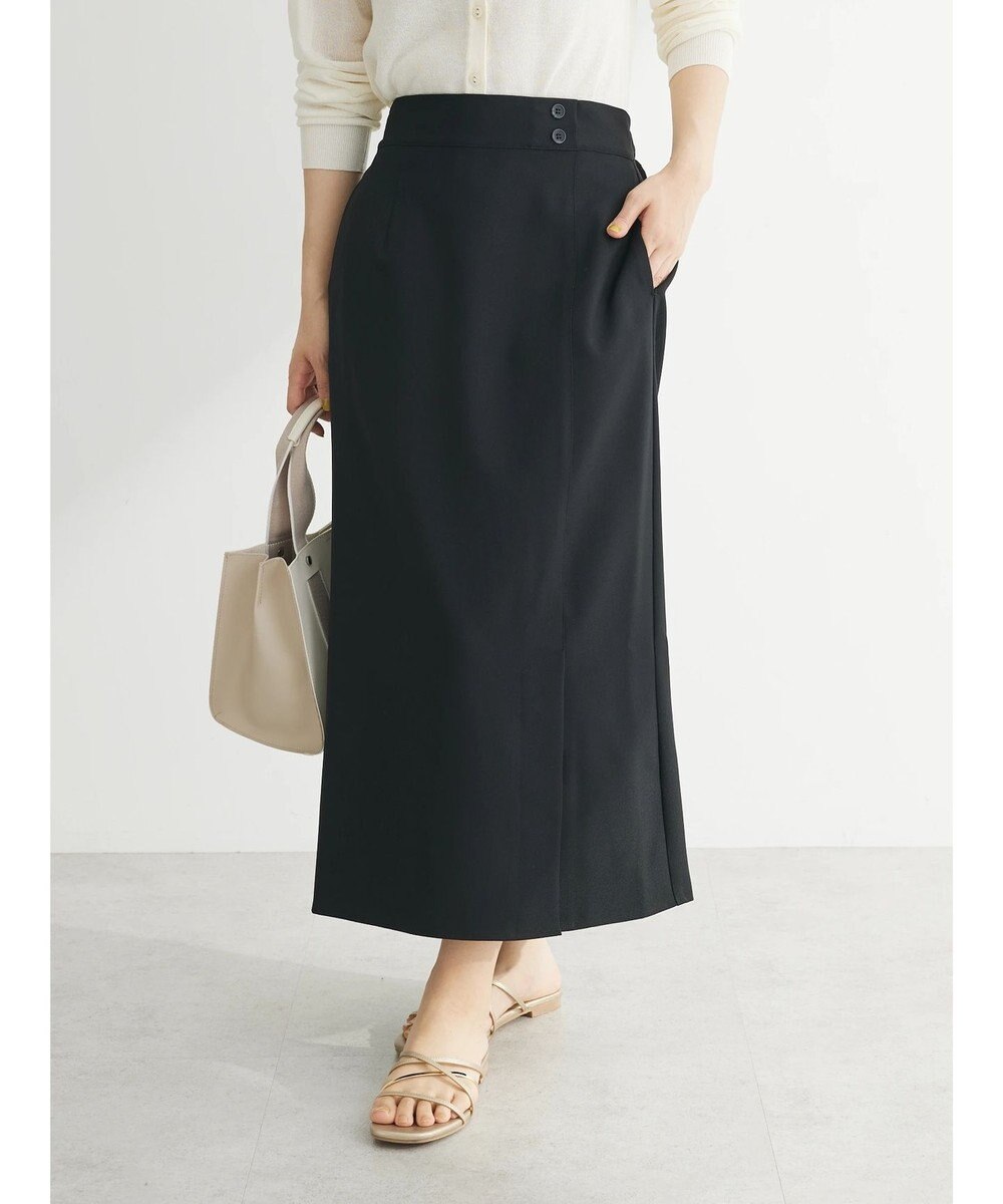 Green Parks 接触冷感　きれいシルエットＩラインスカート 