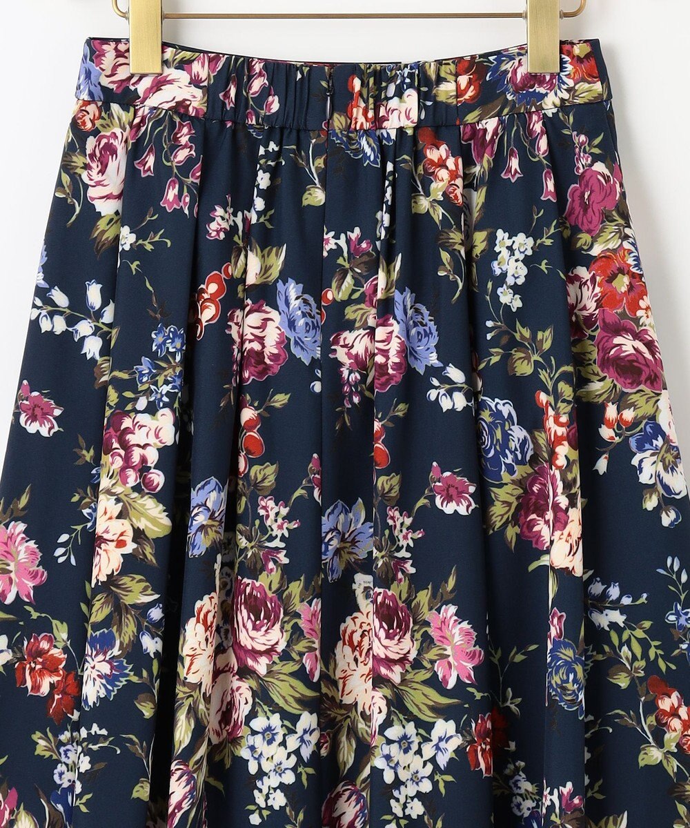 組曲 S 【23AW】ローズブーケプリント フレアスカート 