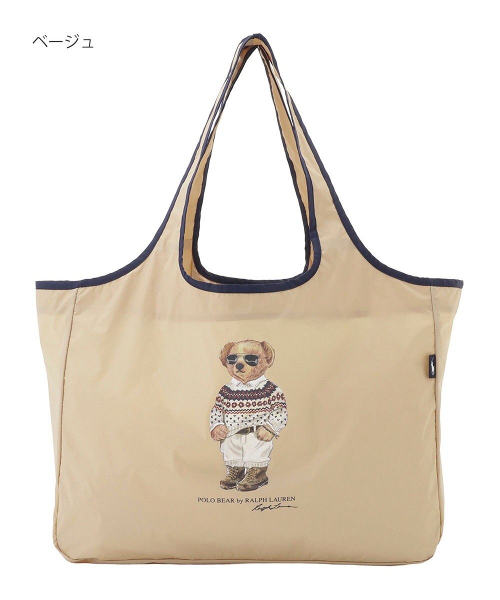 MOONBAT POLO RALPH LAUREN(ポロ ラルフローレン) ポケッタブルレインバッグ SEASON BEAR ポロベア 