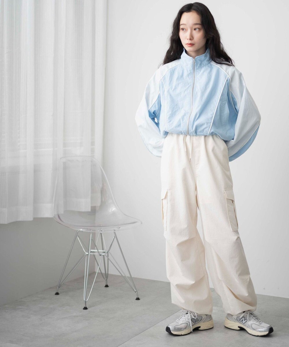 WEGO ナイロントラックブルゾン 