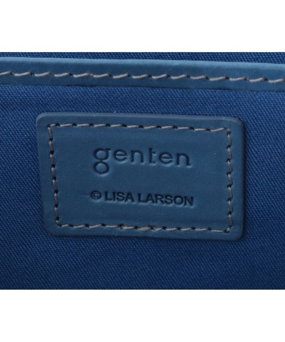 genten×LISA LARSON ソフト刺繍ラウンド長財布「はりねずみ」 / genten