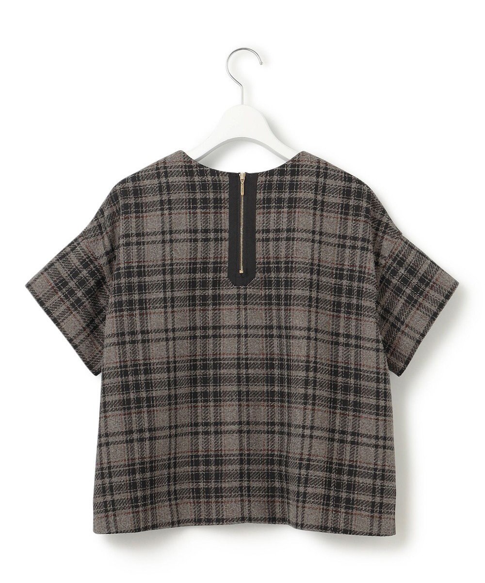 23区 L 【洗える】ツイーディーエトワール ブラウス 