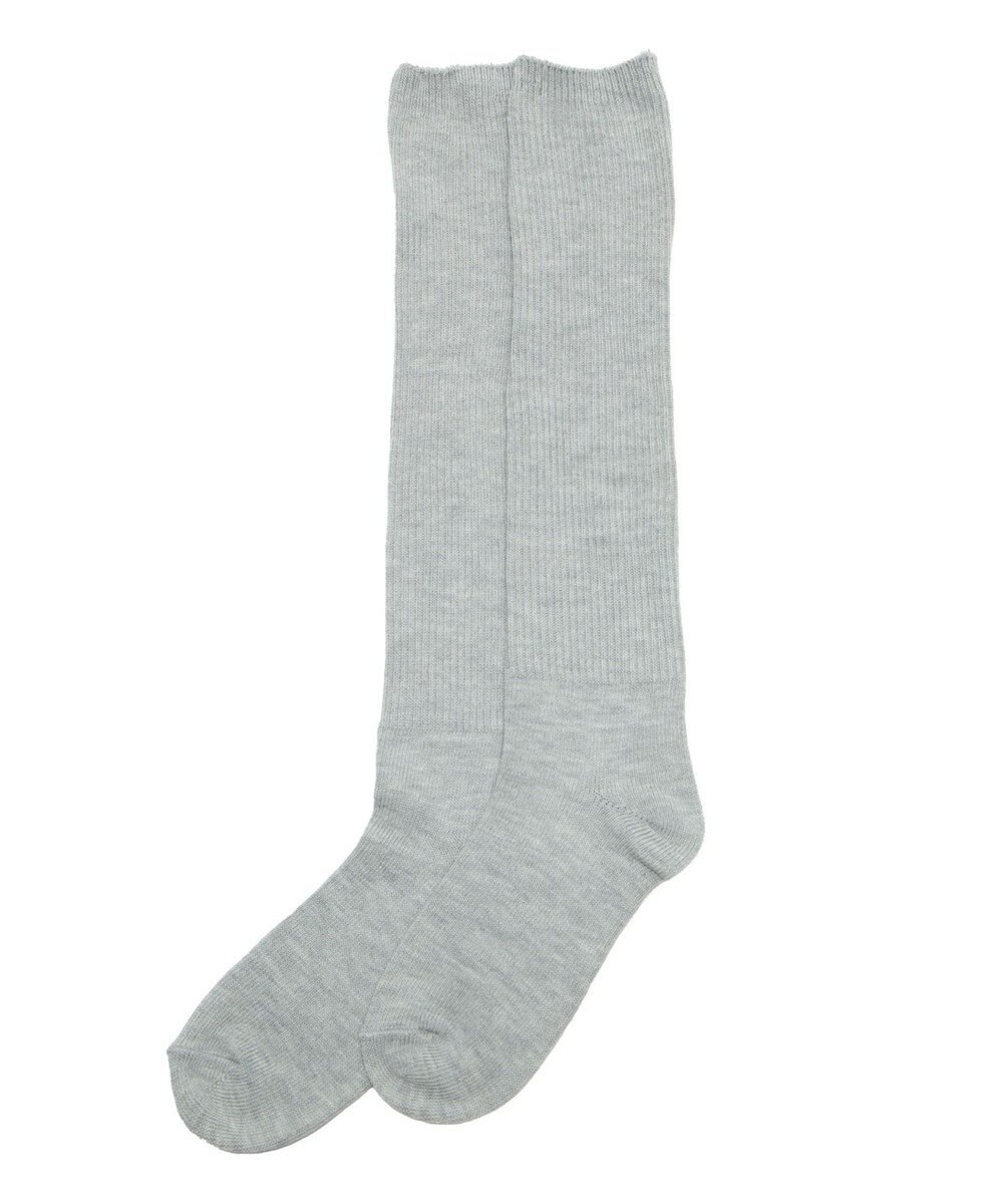 WEGO ローゲージゆるリブハイソックス 