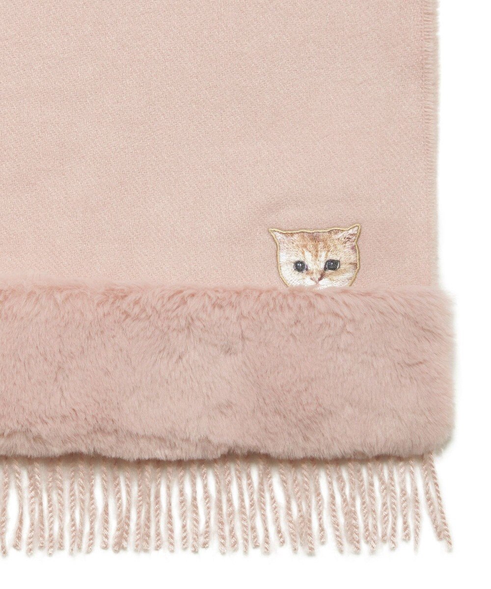 MOONBAT PAUL & JOE ACCESSOIRES ヌネットワッペン×ファームースタッチマフラー（パッケージ入り） 