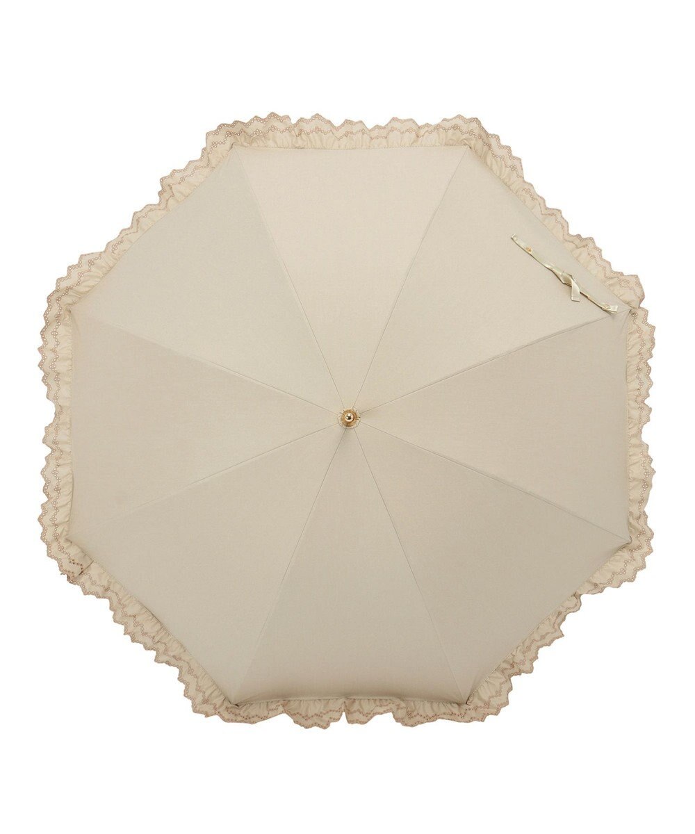 MOONBAT GRACY(グレイシー) 晴雨兼用日傘 長傘 T/C Eyelet lace Frill 