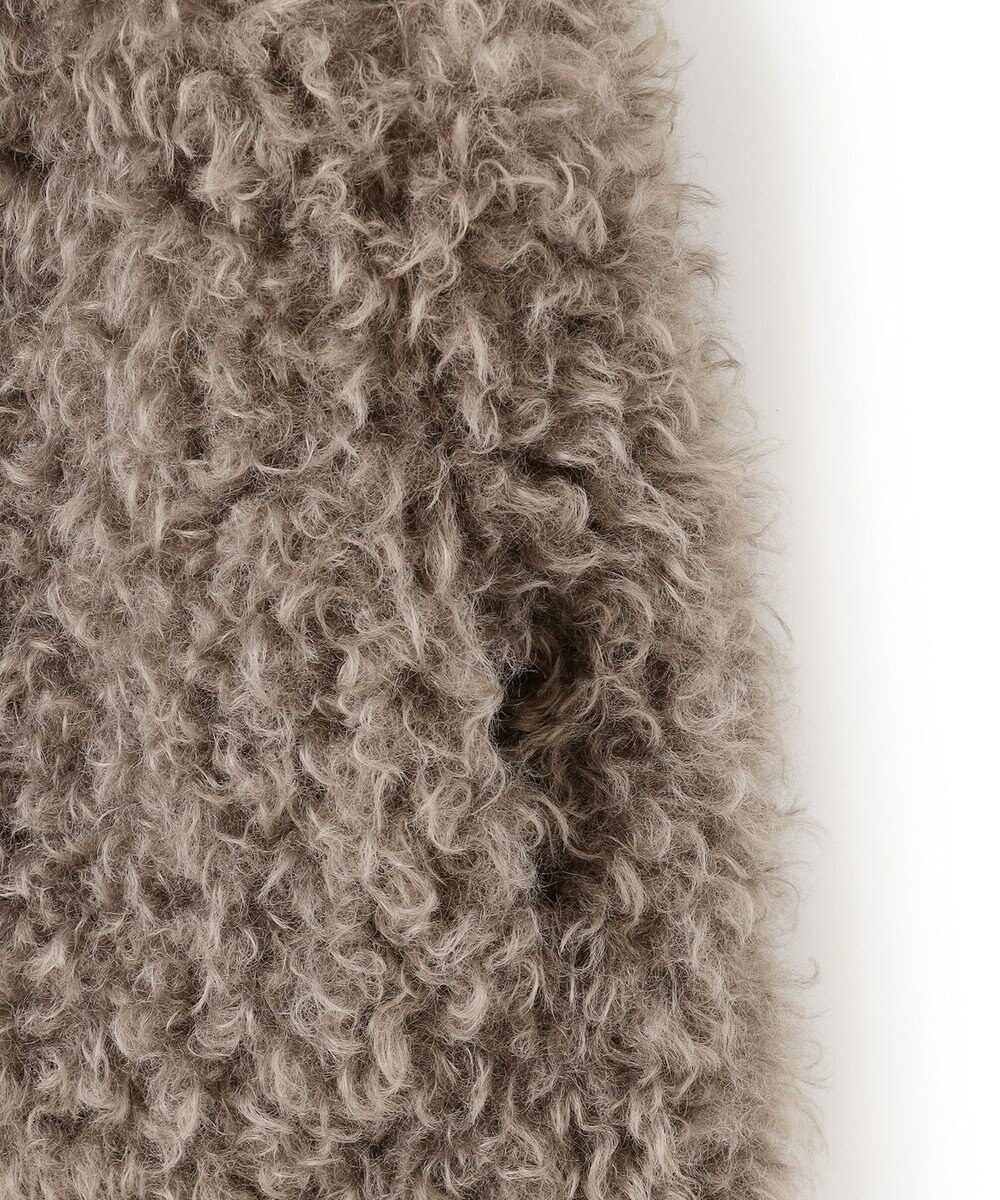 23区 S 【SLOW/一部店舗限定】フェイクファー ジレ 