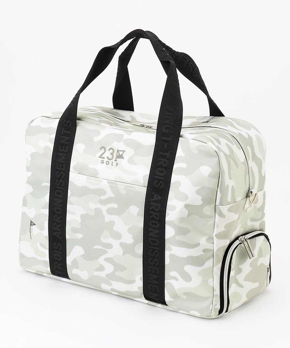 23区GOLF 【UNISEX】カモフラ柄 ボストンバッグ 