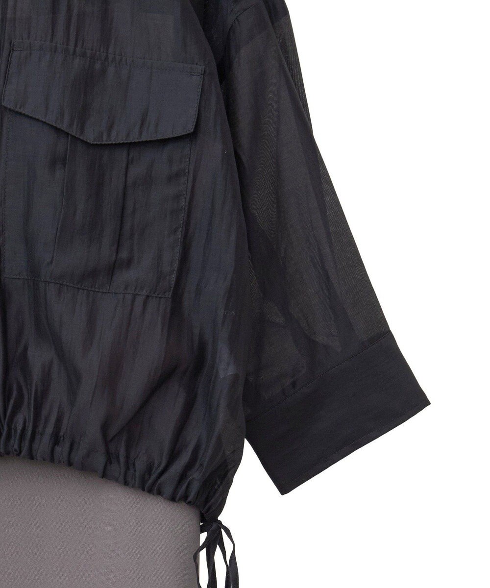 YECCA VECCA 【2点SET】シアーシャツ×Aラインキャミワンピース 