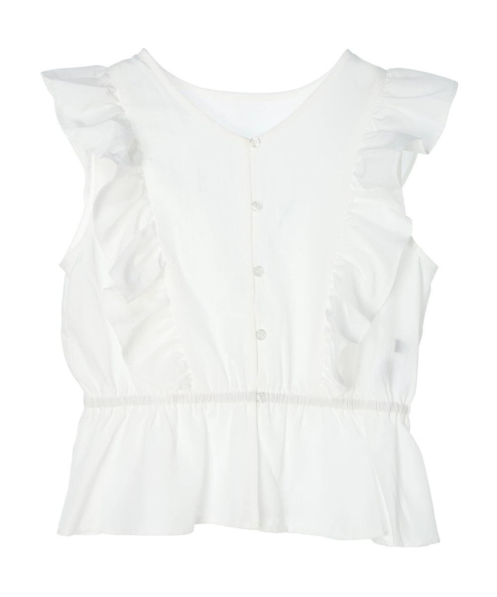 Green Parks ・ＳＵＧＡＲ　ＳＰＯＯＮ　２ｗａｙペプラムブラウス 