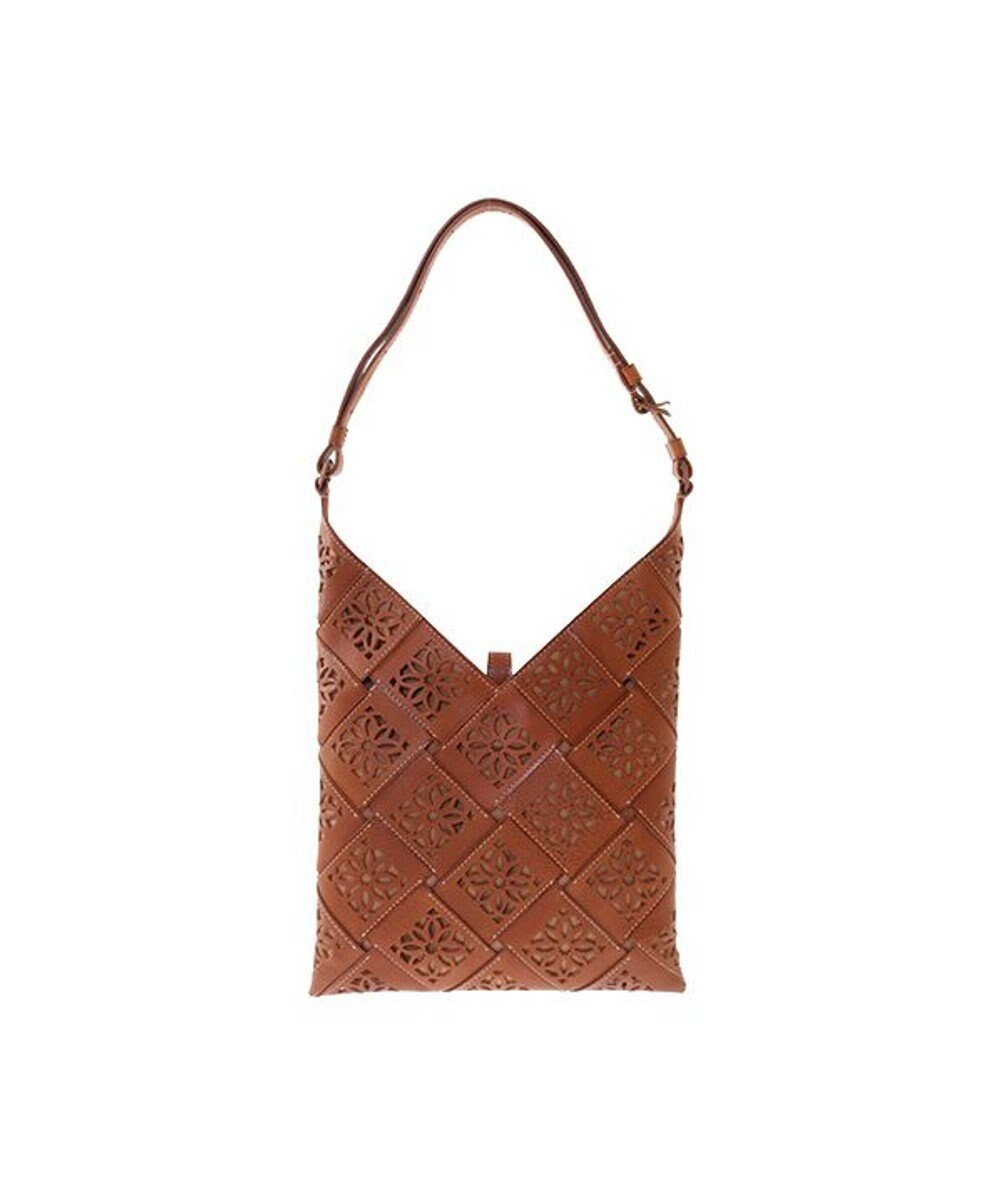 genten サステナブルカットワーク ショルダーバッグ 