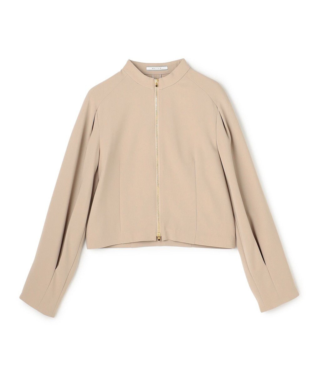 BEIGE， RUE / ドライタッチコンパクトブルゾン 