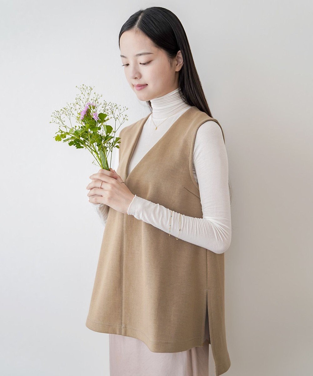 秋冬の新作 洗える もっちり素材 草木染め オーガニックコットンダンボールニット Vネックベスト Kiso ファッション通販 公式通販 オンワード クローゼット 秋冬の新作 洗える もっちり素材 草木染め オーガニックコットンダンボールニット Vネックベスト Kiso ファッション通販 公式通販 オンワード クローゼット