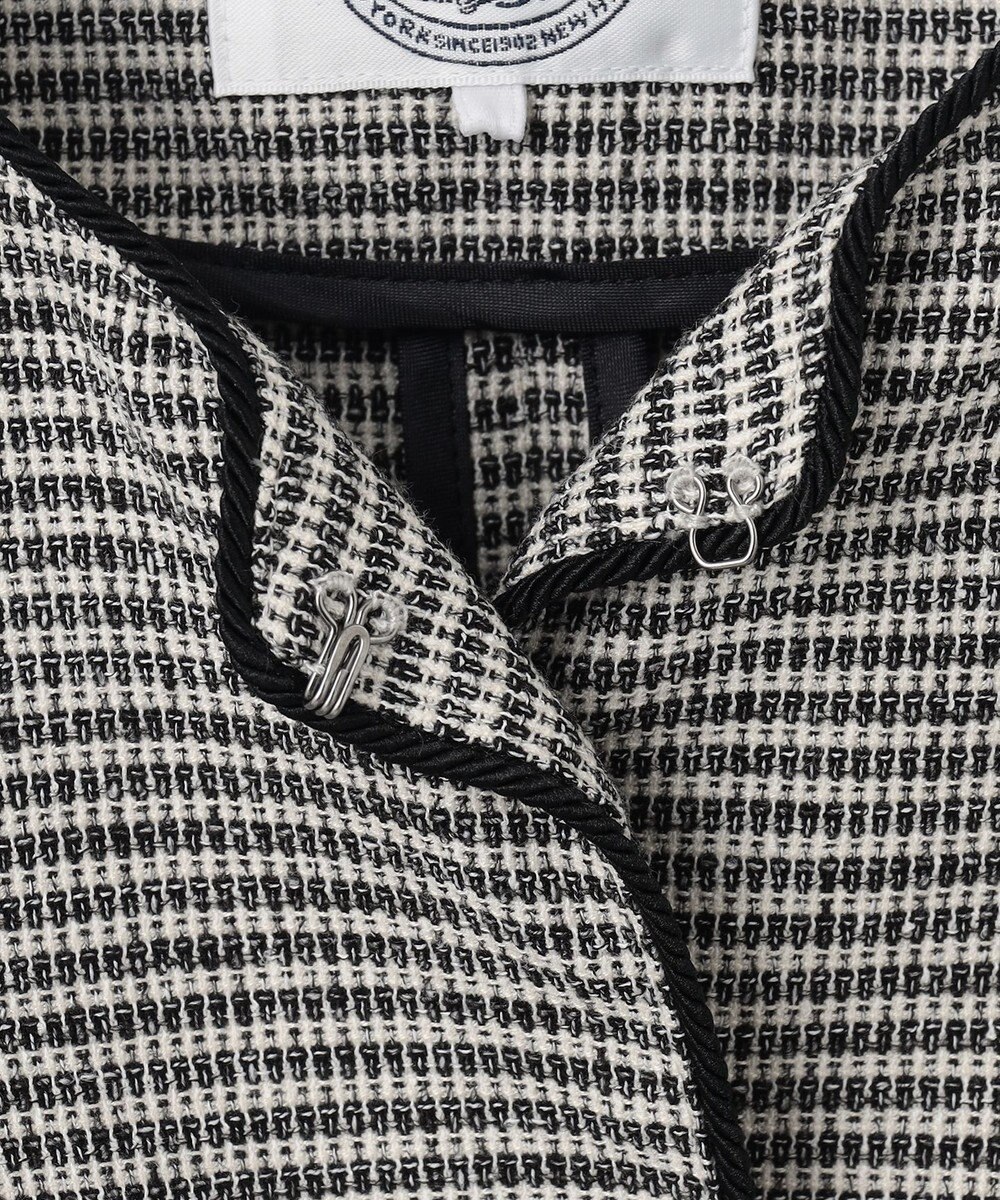 J.PRESS LADIES 【洗える】Calameraリングメッシュ ジャケット 