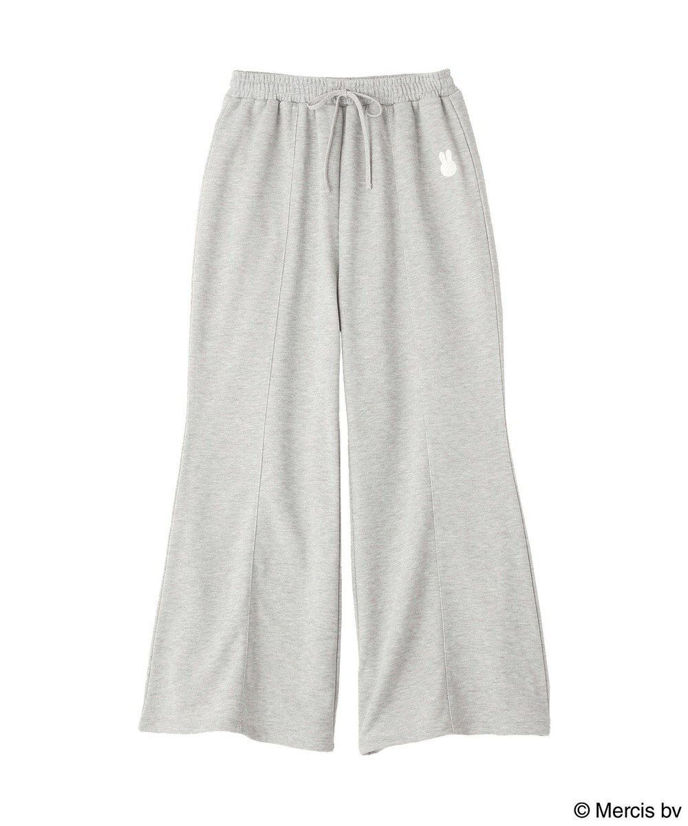 earth music&ecology 【予約】miffy/earth 刺繍スウェットパンツ 