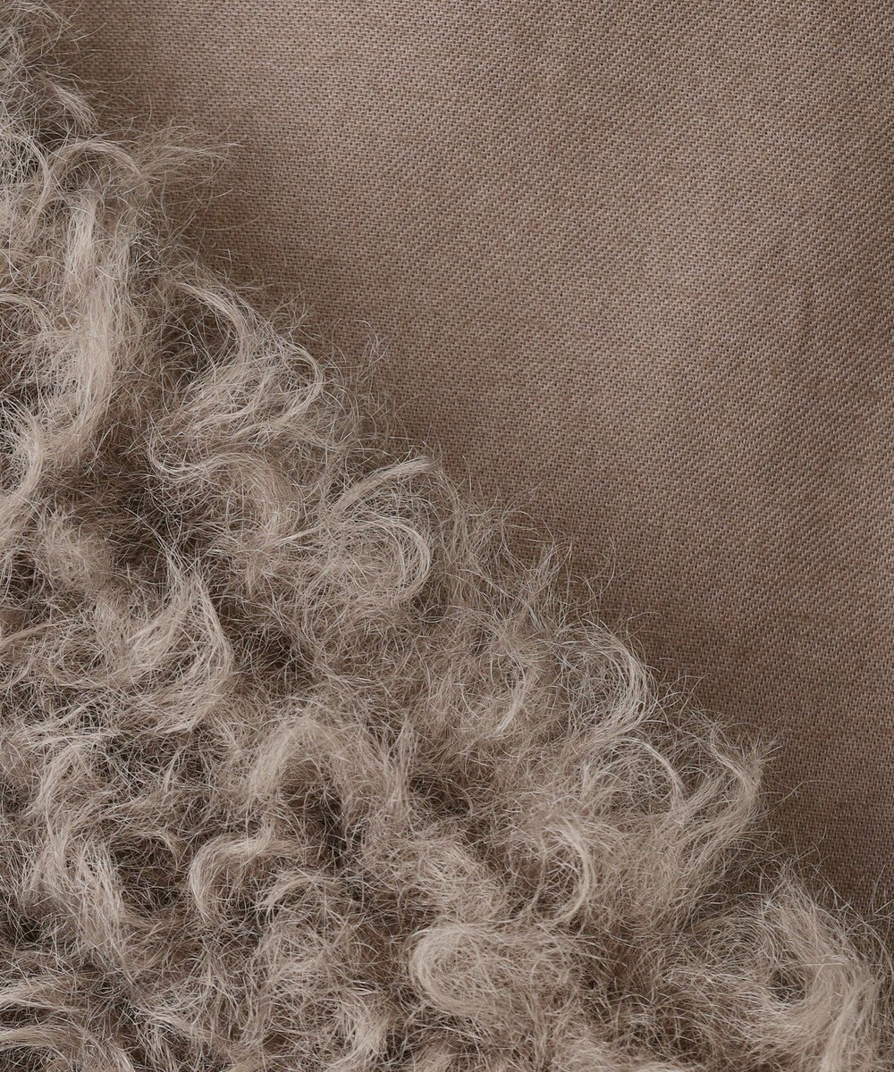 23区 S 【SLOW/一部店舗限定】フェイクファー ジレ 