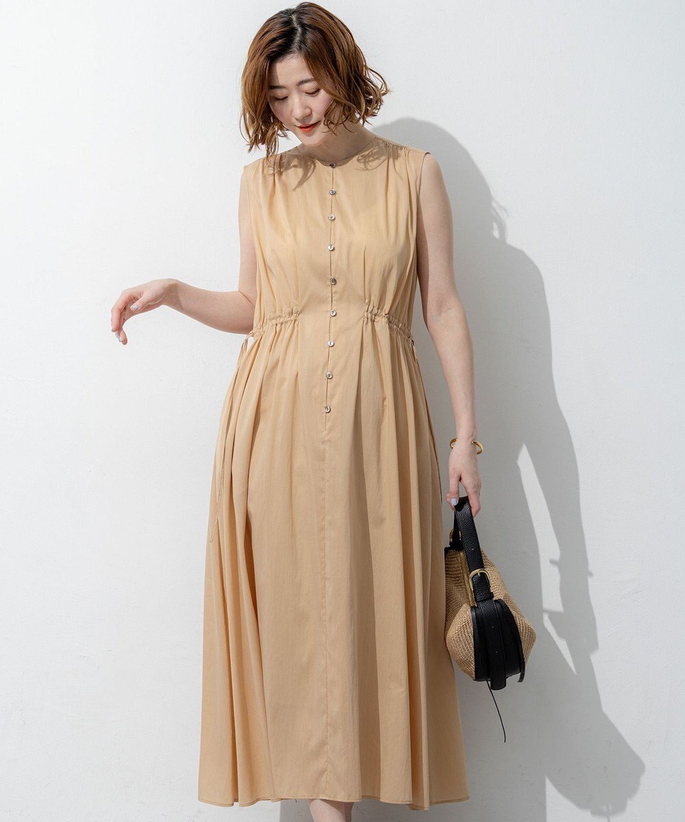 23区 【先行予約】シルキーライトクロス フレアワンピース 