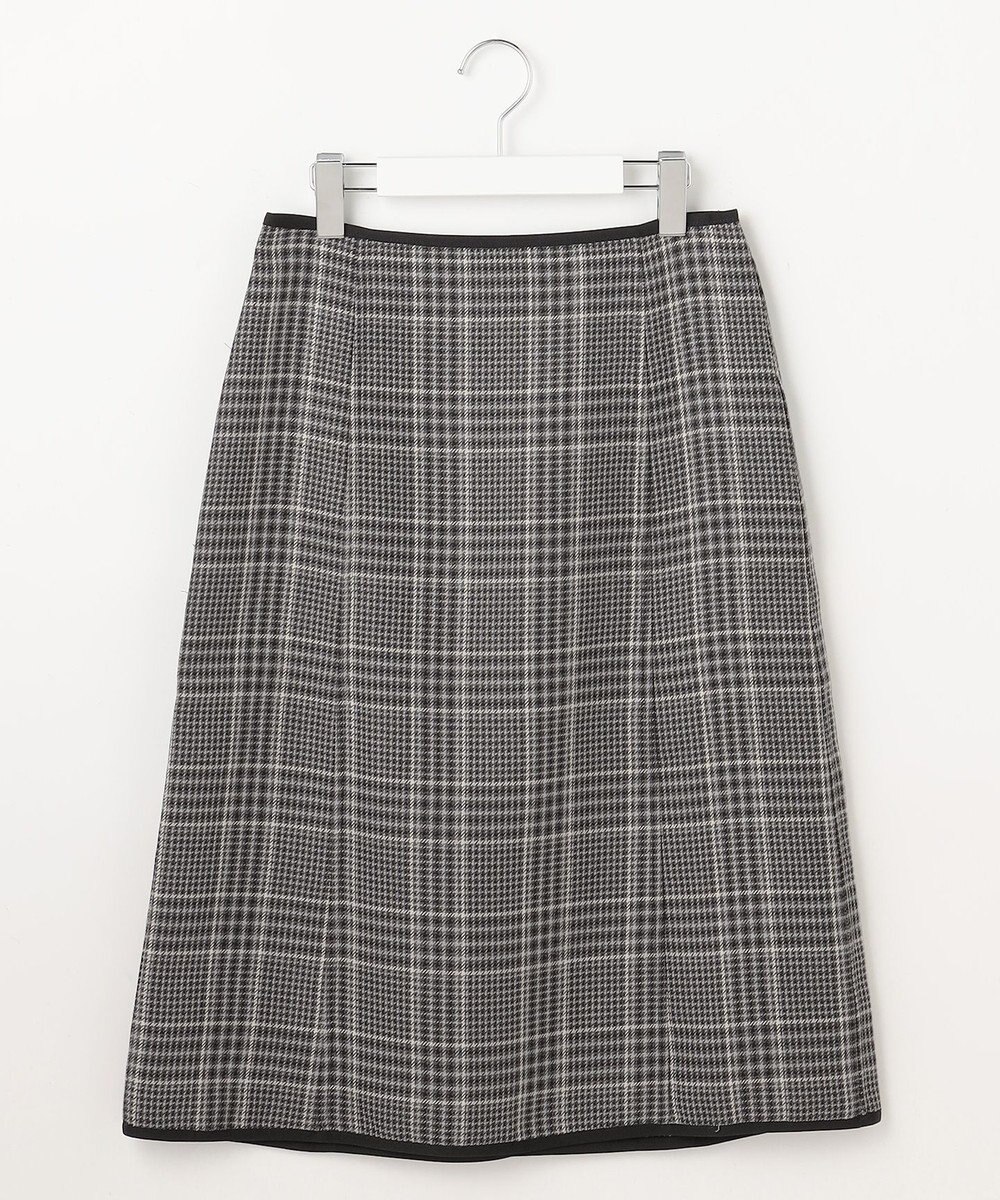 J.PRESS LADIES 【リバーシブル】リバーチェック スカート 