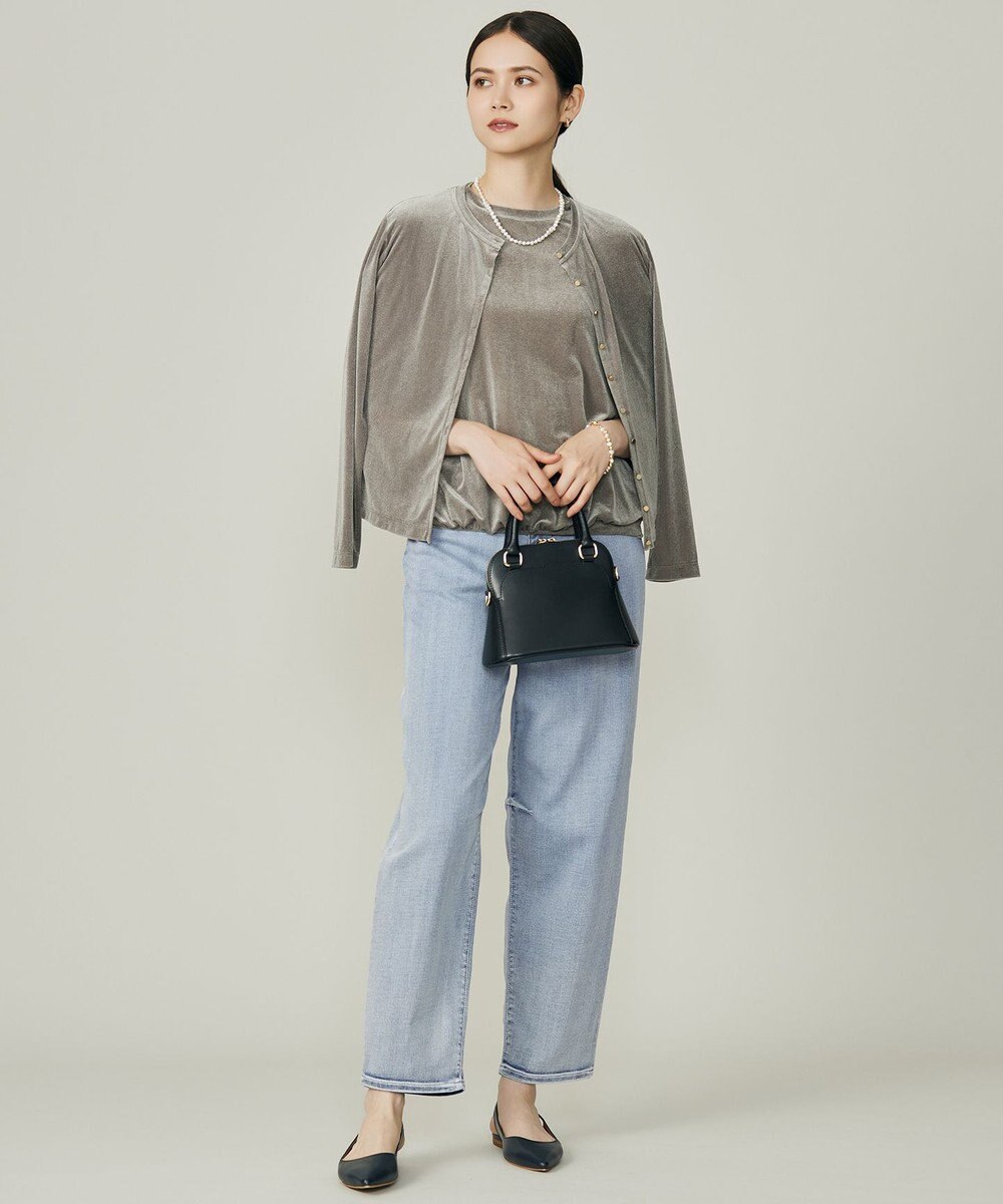 自由区 L 【SHIHOさん着用】シアーベロア カットソー 