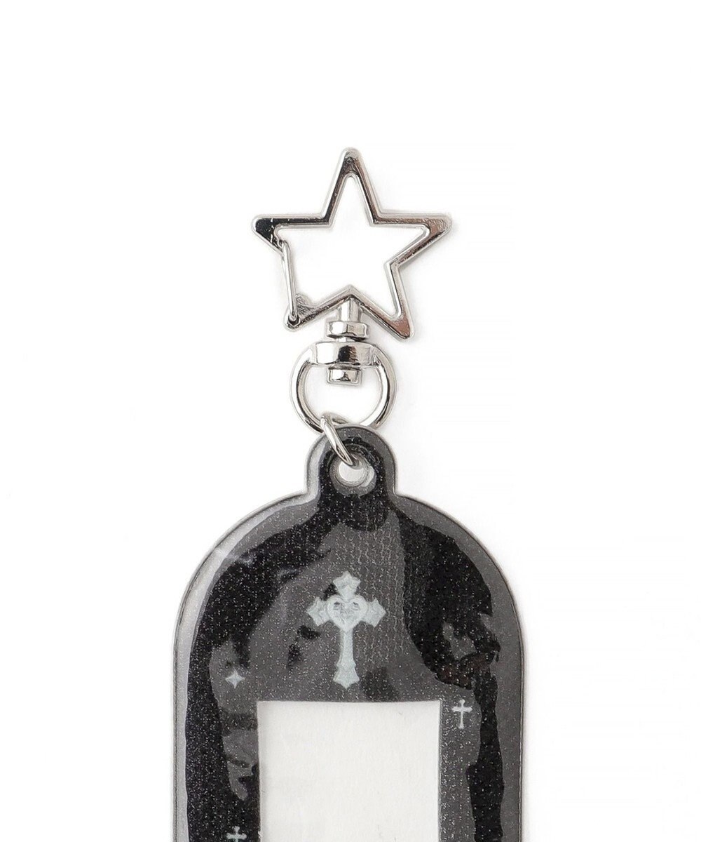 WEGO 【痛バ＆推し活グッズ】ラメモチーフIDフォトケースキーホルダー 