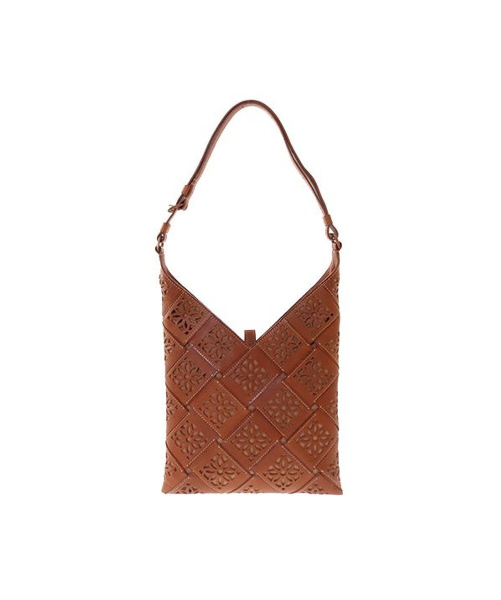 genten サステナブルカットワーク ショルダーバッグ 