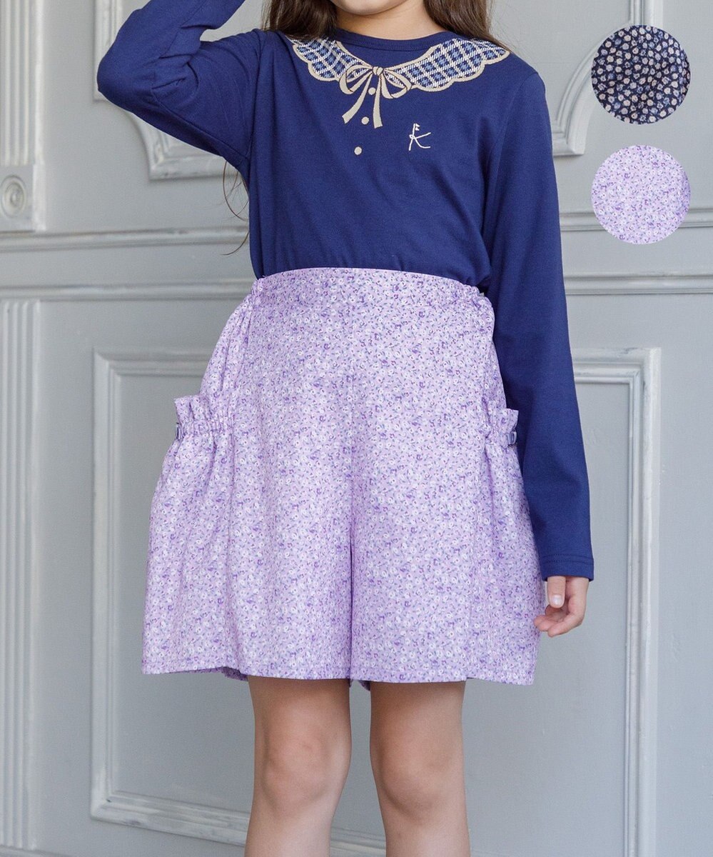 組曲 KIDS 【150-160㎝】Tiny Rose キュロット 