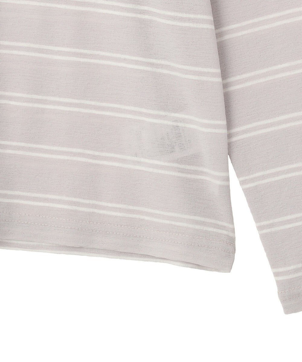 CRAFT STANDARD BOUTIQUE シアーボーダーヘンリーネックロンT 