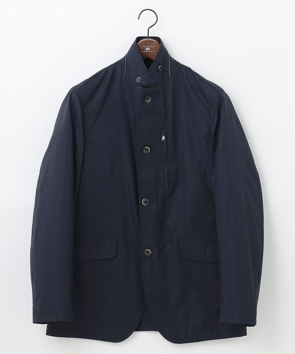 JOSEPH ABBOUD 【軽量・撥水加工】メランジストレッチジャケットブルゾン 