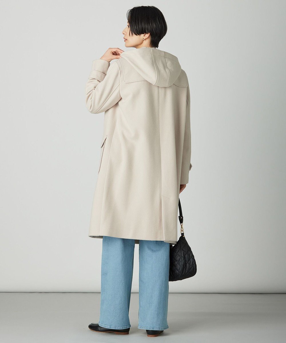 J.PRESS LADIES L Jackal ソフトメルトン ダッフル コート 