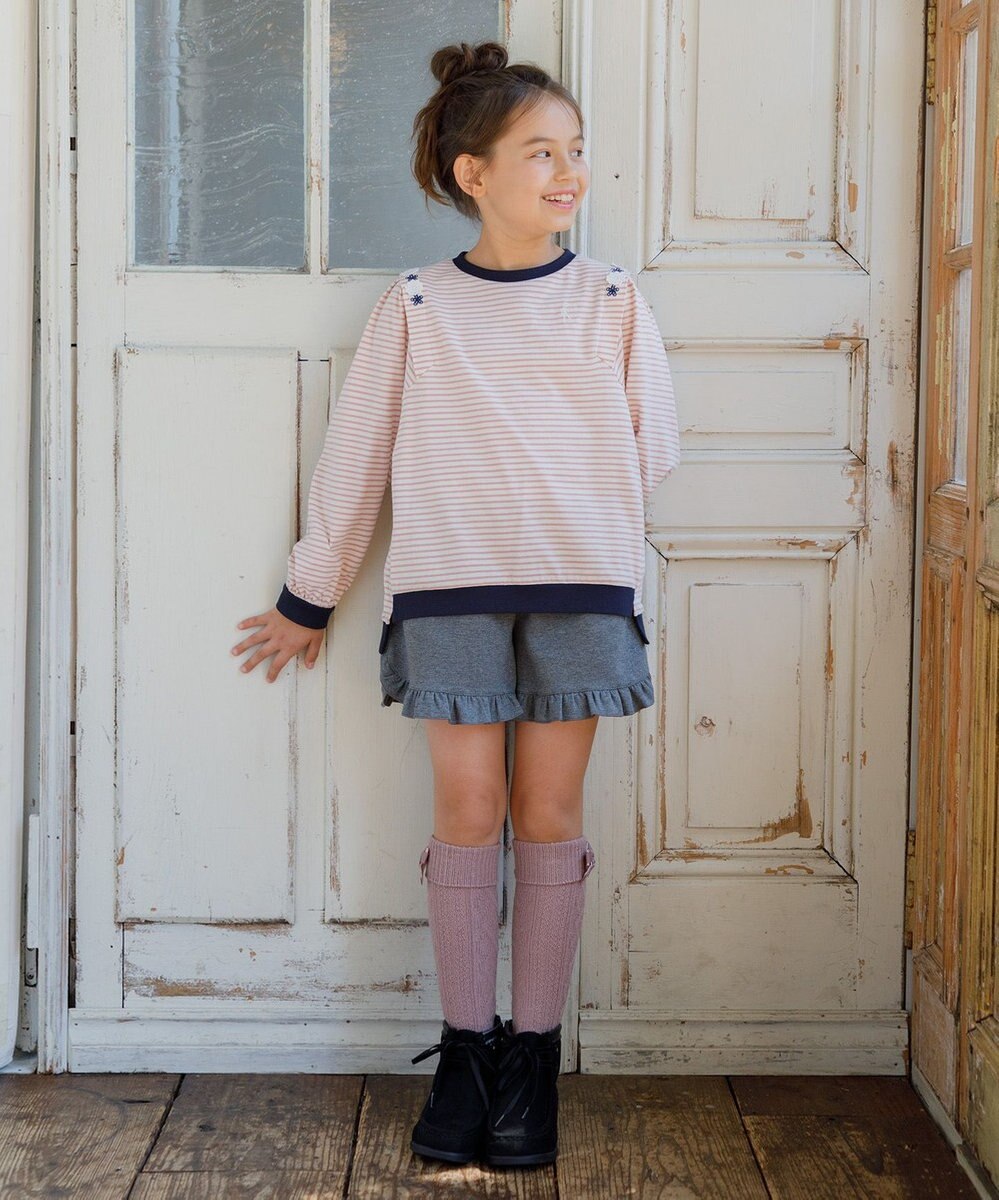 組曲 KIDS 【150-160㎝】カットショート パンツ 