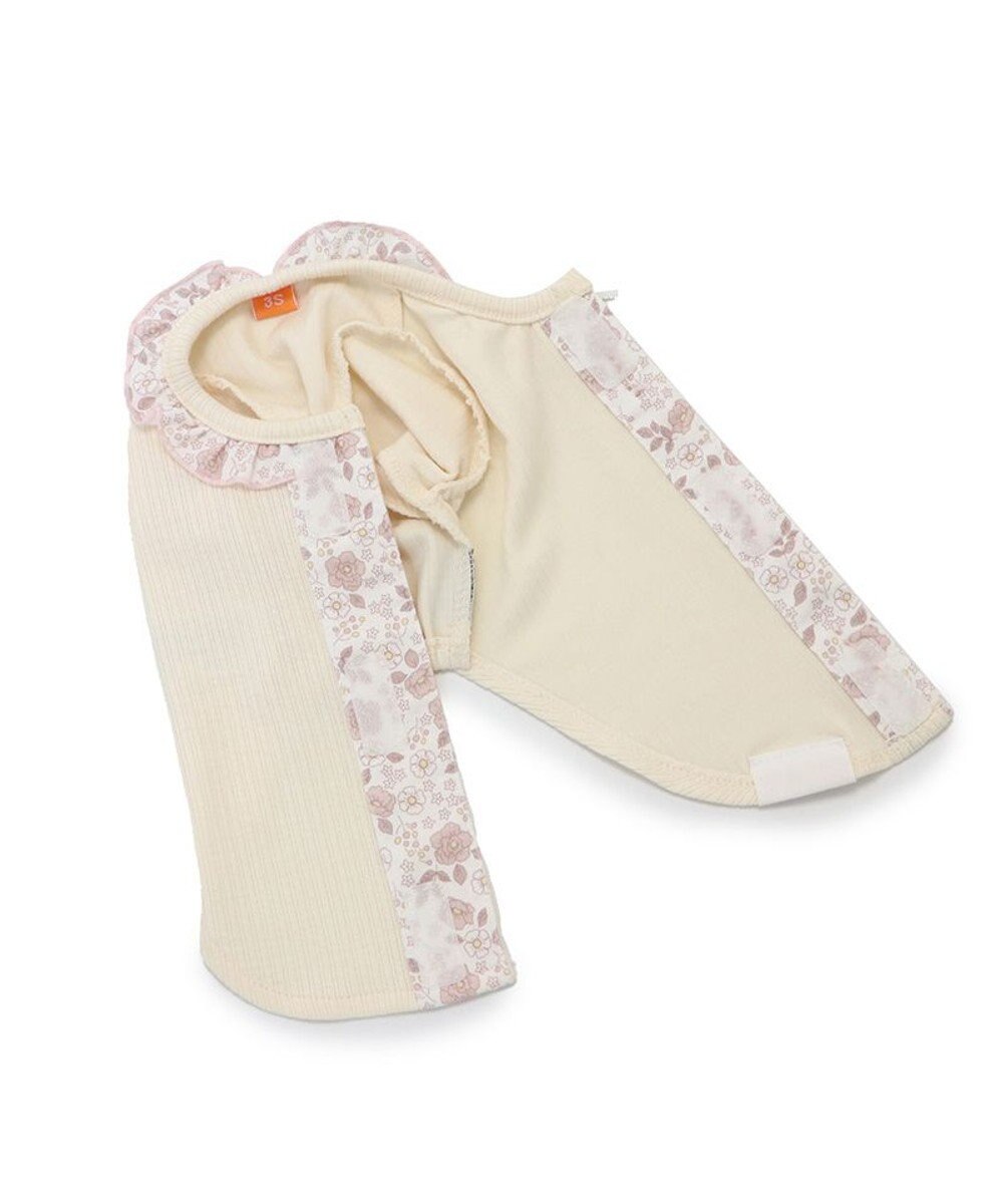 PET PARADISE 花柄 フリル 背中開き Tシャツ 小型犬 