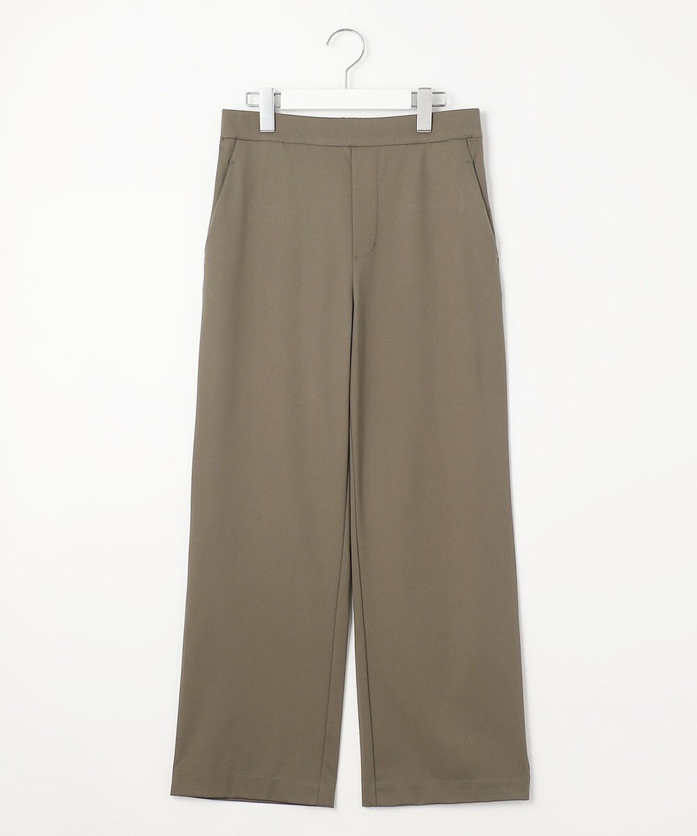 J.PRESS LADIES L 【洗える】 ハリプルライトジャージー パンツ 