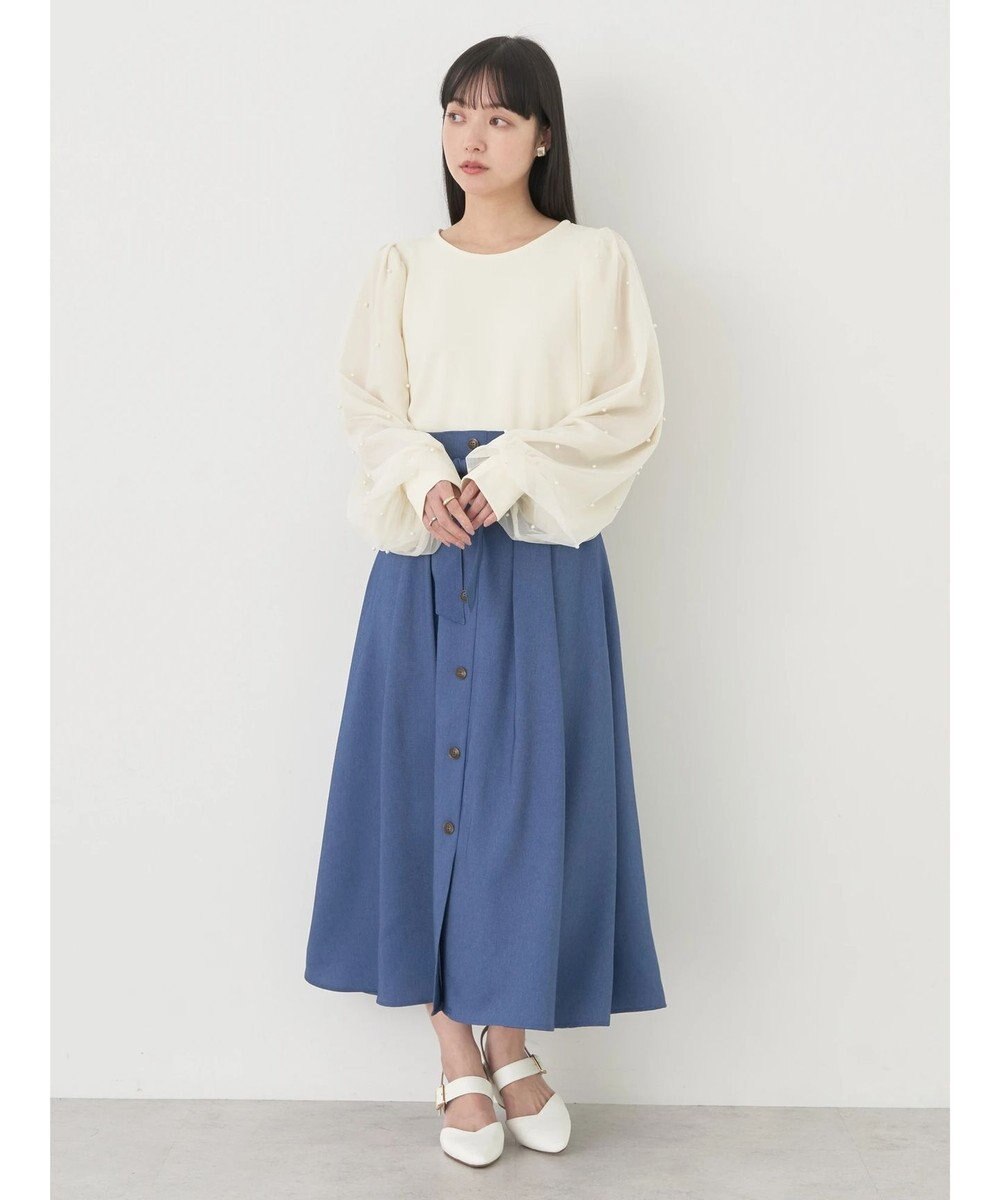 earth music&ecology デニムライクスカート 