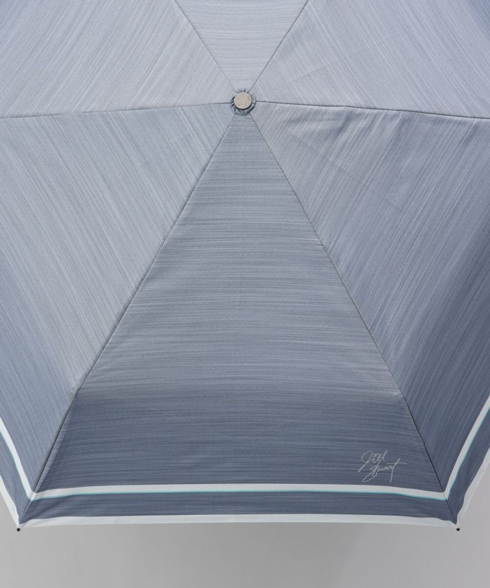 AURORA 【 JILL STUART（ジル スチュアート）】先染めボーダー晴雨兼用傘(折りたたみ傘) 