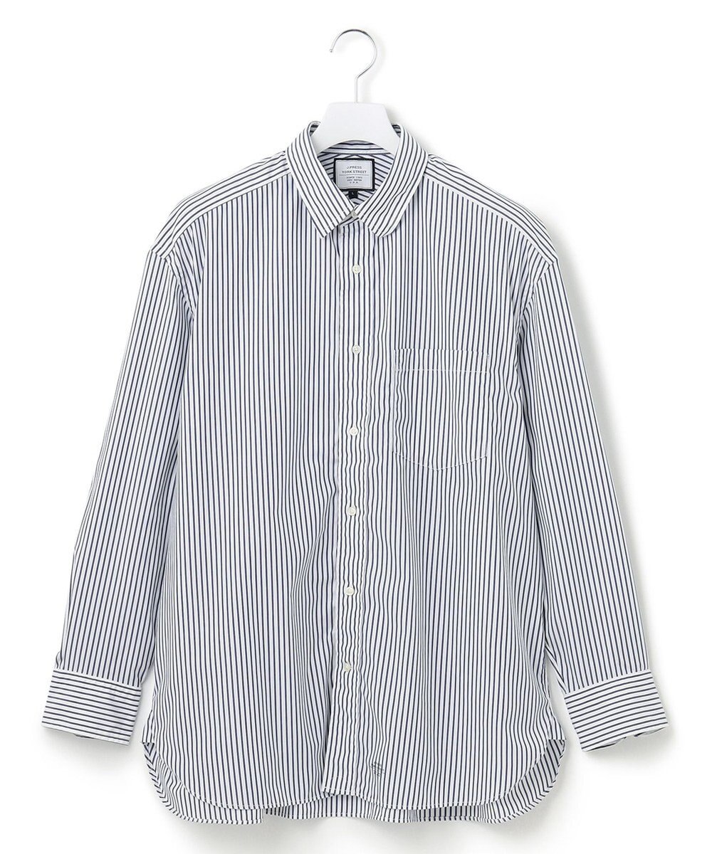 J.PRESS YORK STREET 【UNISEX】タイプライターストライプ シャツ 