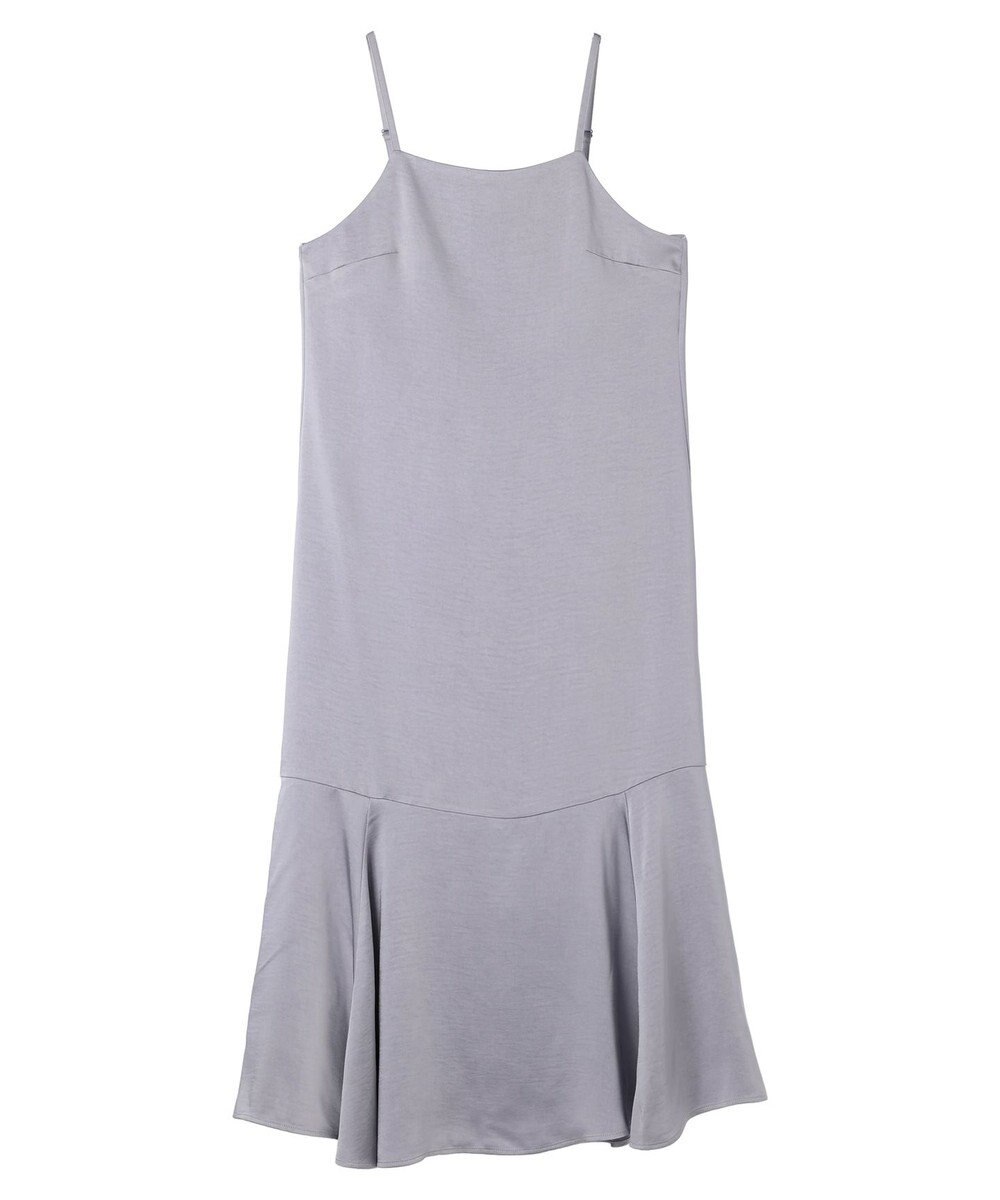 earth music&ecology サテンキャミワンピース 