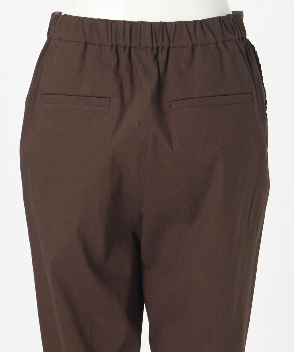 23区 【R(アール)】NALYAコンフォートリネン テーパードパンツ 