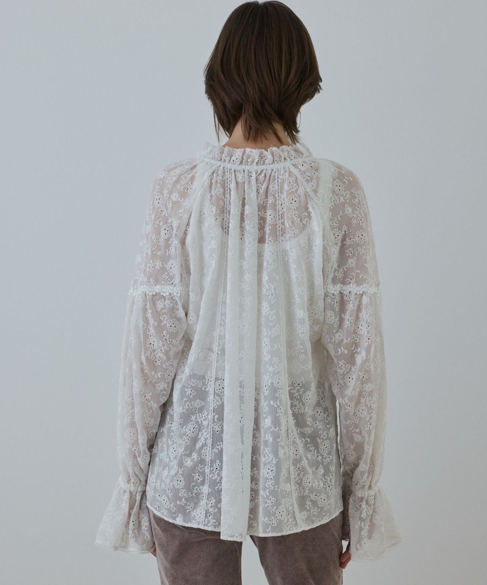 GRACE CONTINENTAL ヨウリュウembカフタンブラウス 