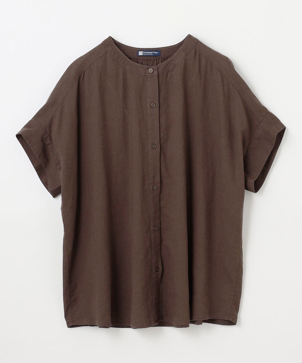 ANY フレンチリネンシャツブラウス 