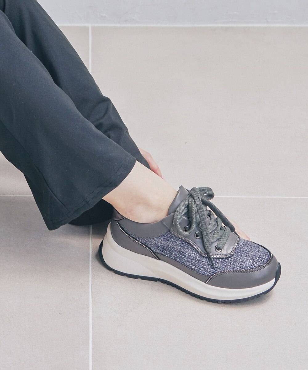 Bridget Birkin 【Bridget Birkin】ビジューレーンコンビスニーカー 