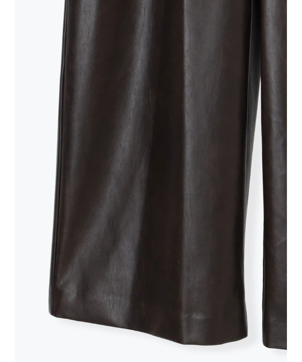 Te chichi フェイクレザーセミワイドパンツ《2025Autumn catalog item》 