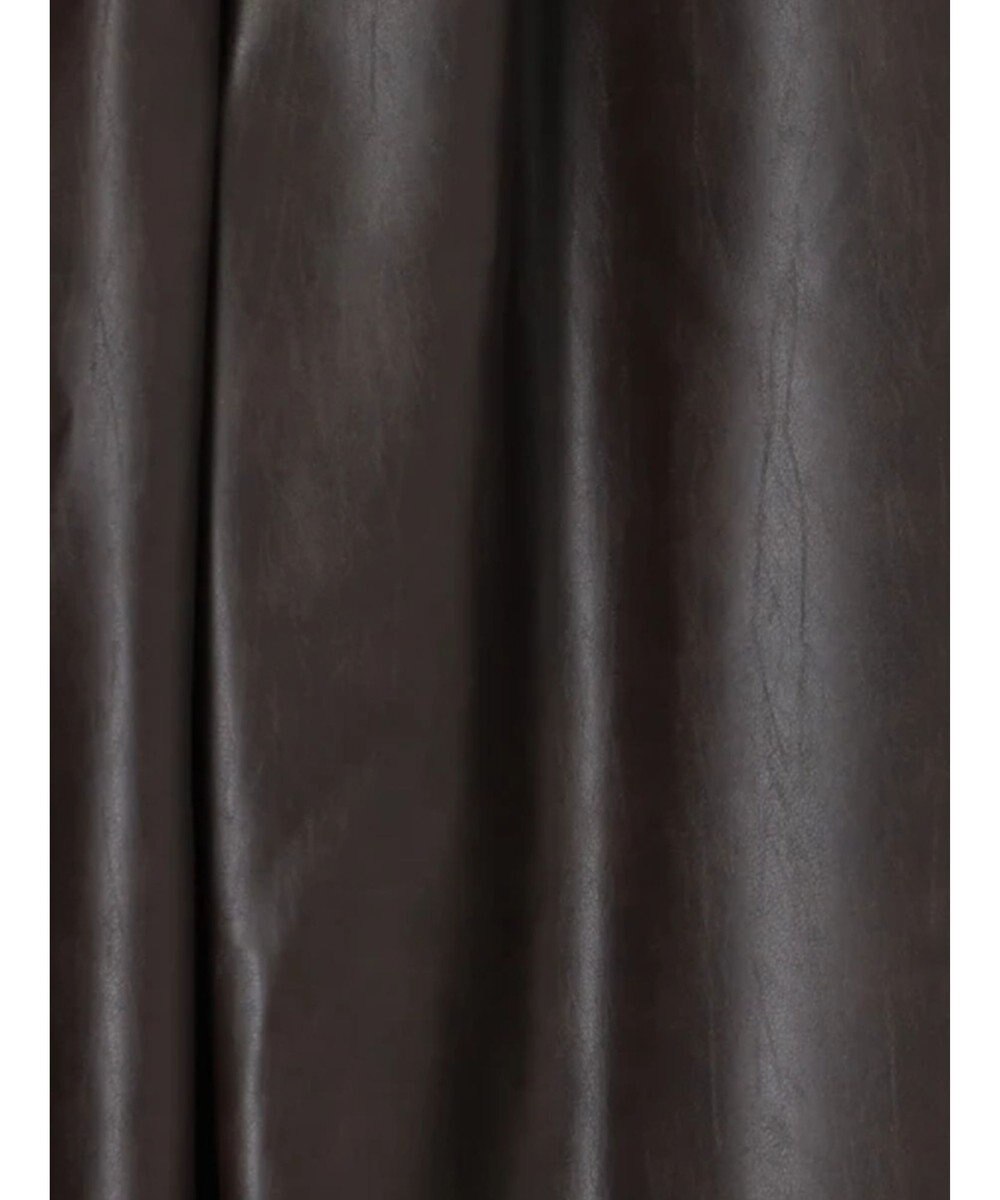 Te chichi フェイクレザーセミワイドパンツ《2025Autumn catalog item》 