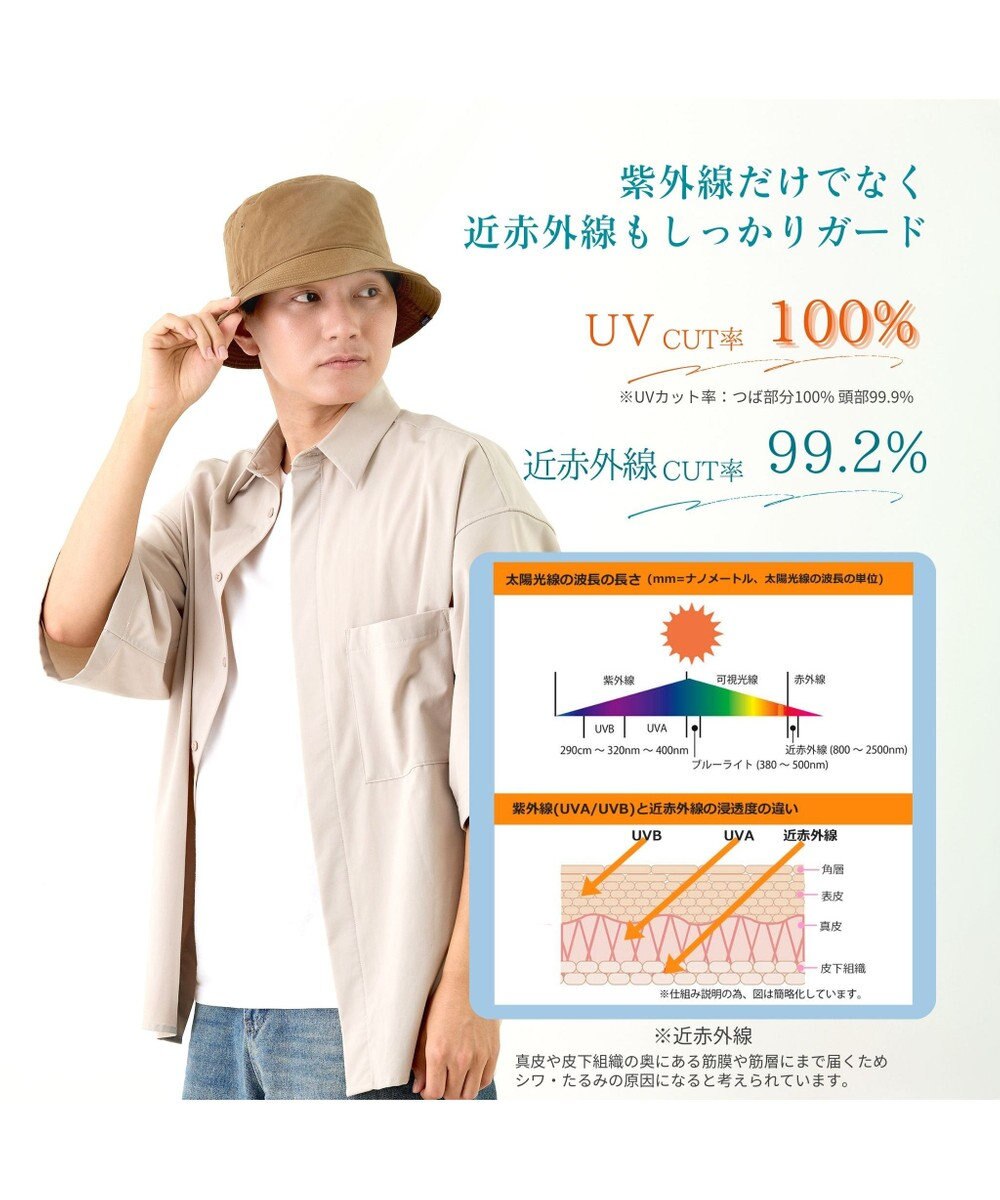 ATRENA 秋コカゲルツイルバケット ハット 