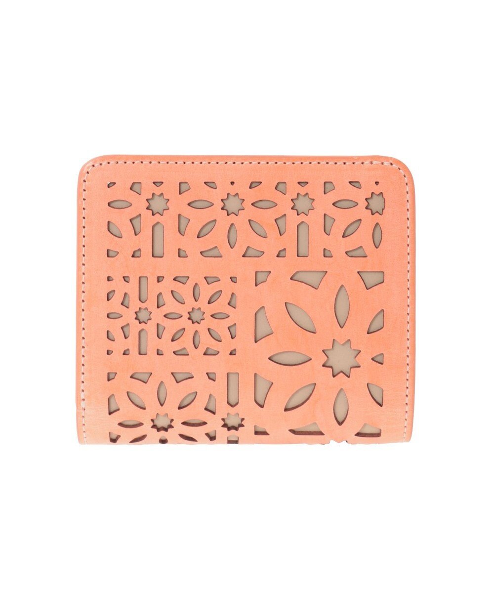 genten マルチカットワークミニ 2つ折り財布 