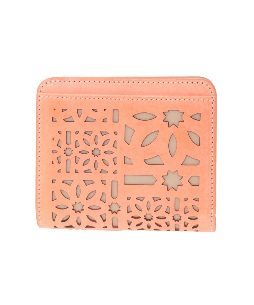 genten マルチカットワークミニ 2つ折り財布 