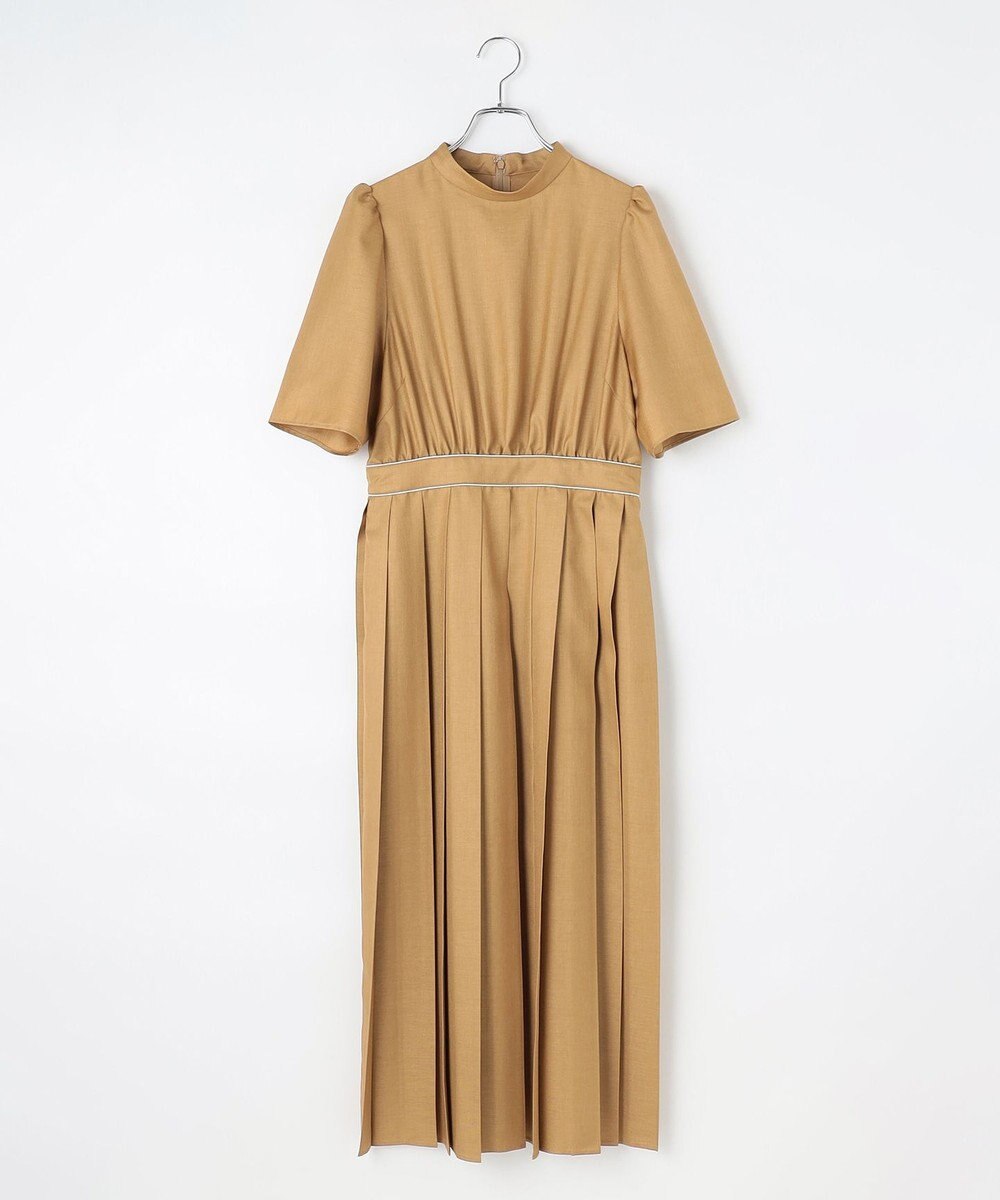 #Newans 〈花乃まりあさんコラボ〉ワイドプリーツワンピース 