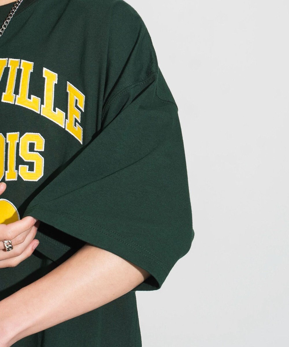 WEGO 【ユニセックス着用ITEM/ネックレス付き】アクセ付きグラフィックT（S） 